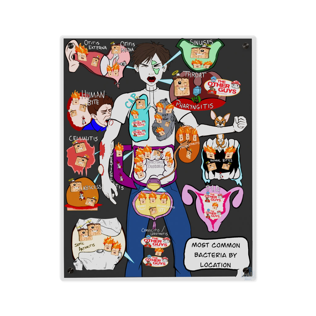 Antibiotics Acrylic Art Bundle