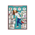 Musculoskeletal Foam Board Patient Education for Clinics and Hospitals
