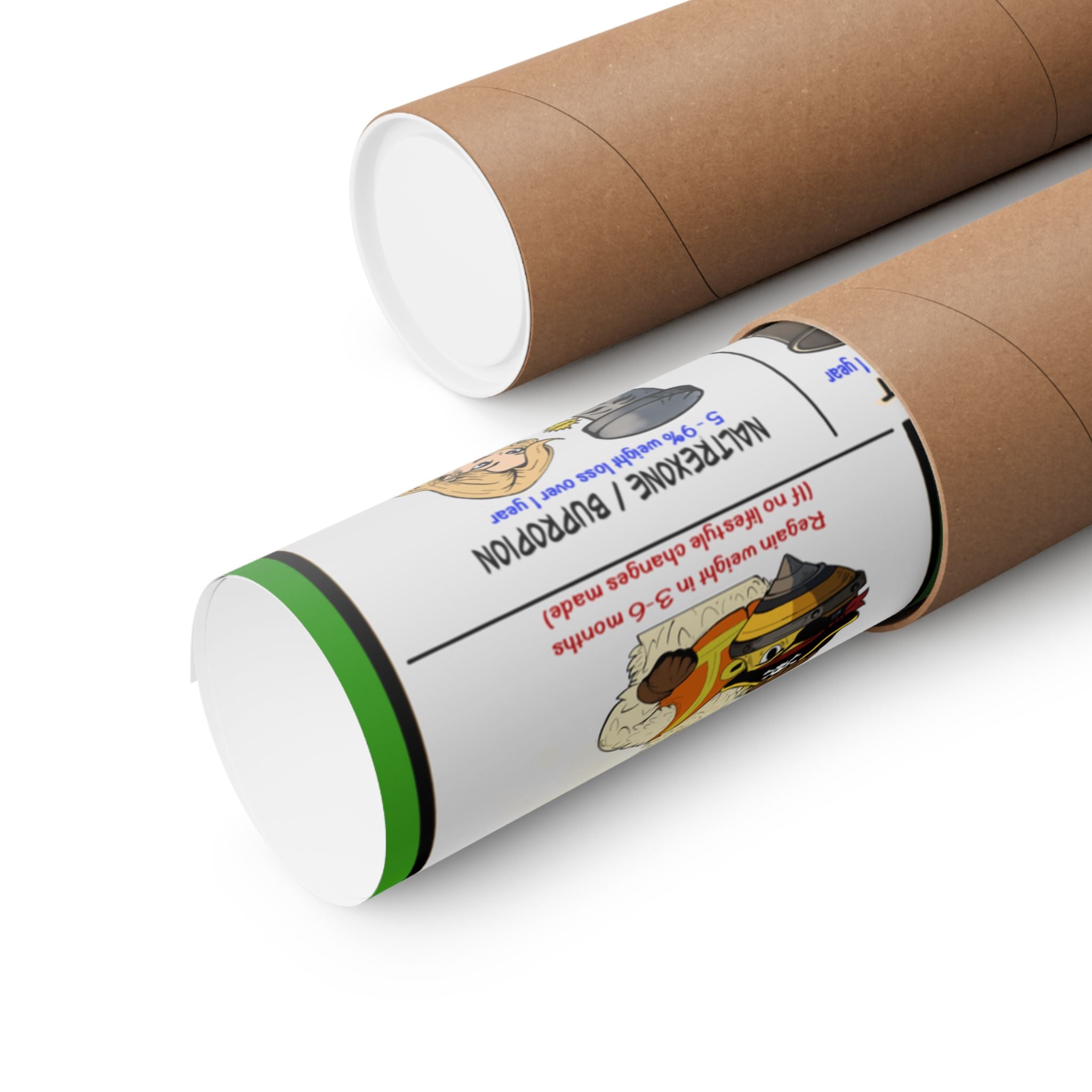 Weight Loss Poster for Patient Education in Clinics and Hospitals