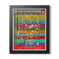 Early Childhood Milestones Infographic for patient education in clinics, exam rooms, hospitals.