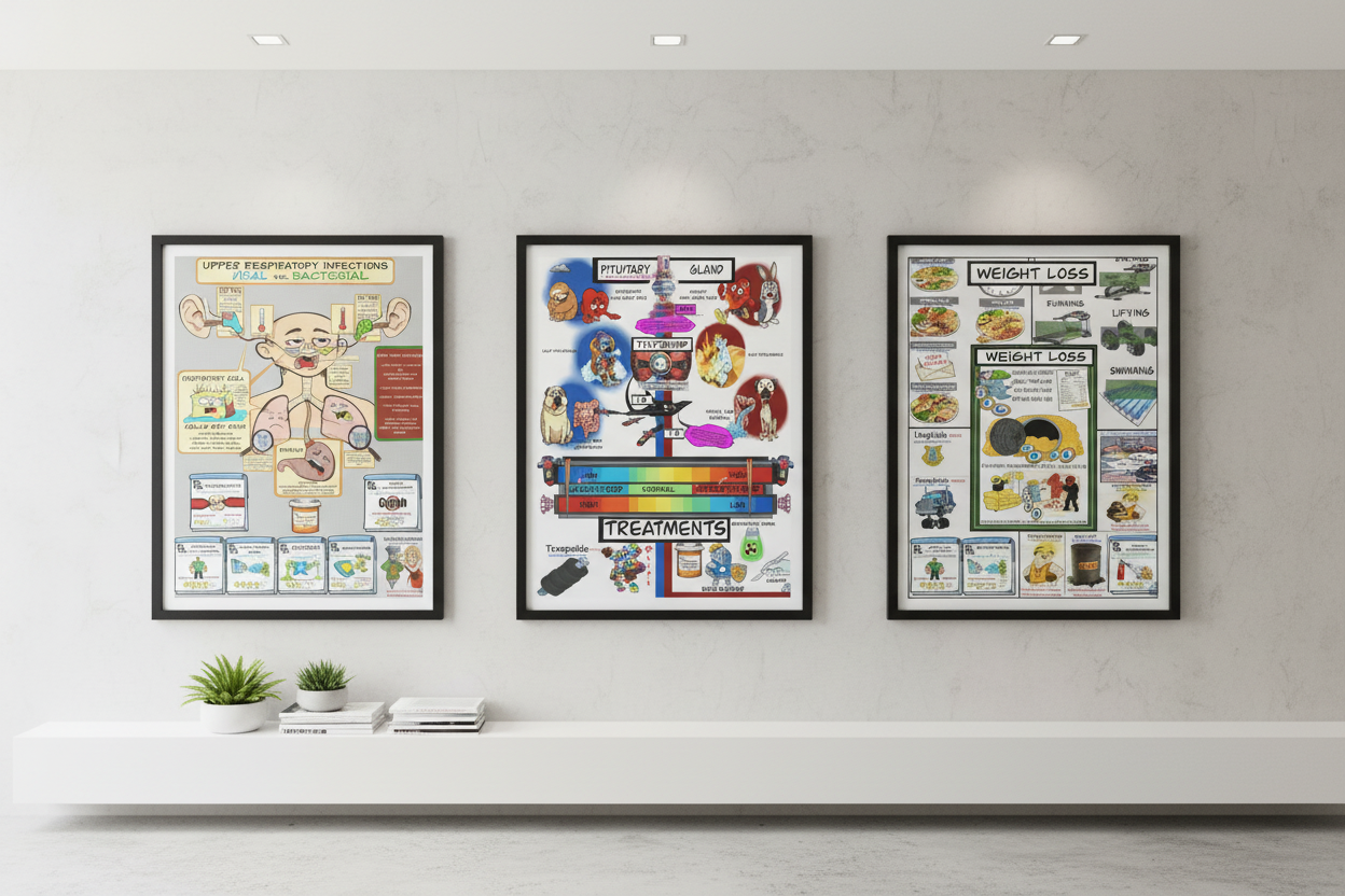 Three Foam Board Posters Hero Banner